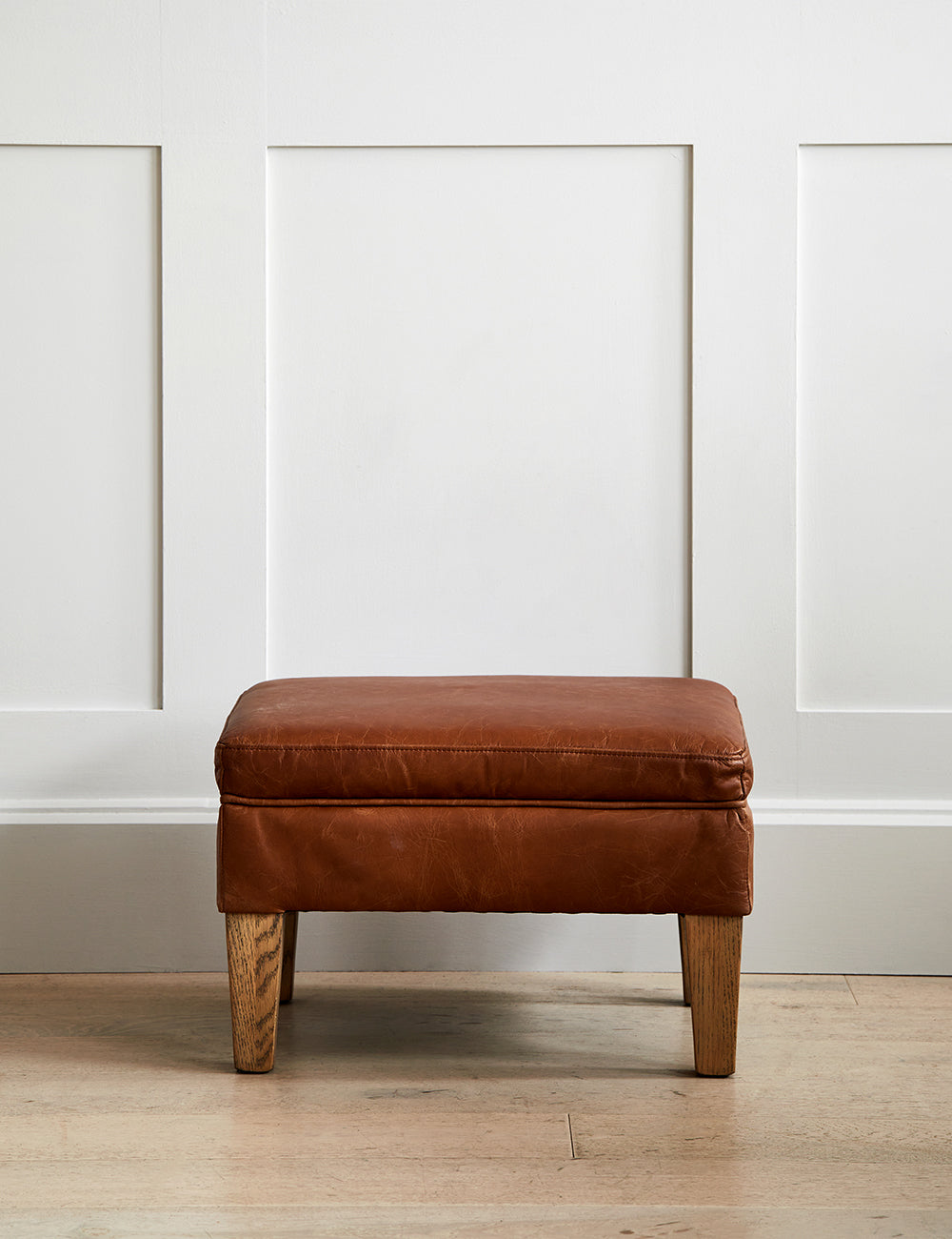 Brown footstool deals