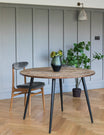 Recycled Teak Circular Dining Table